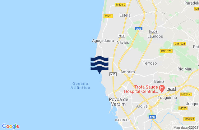 A Ver o Mar, Portugal潮水