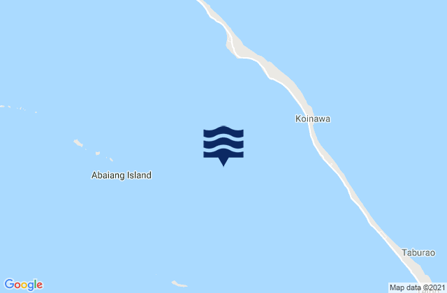 Abaiang, Kiribati潮水