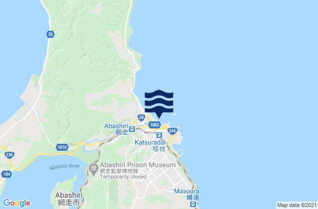 Abashiri, Japan潮水