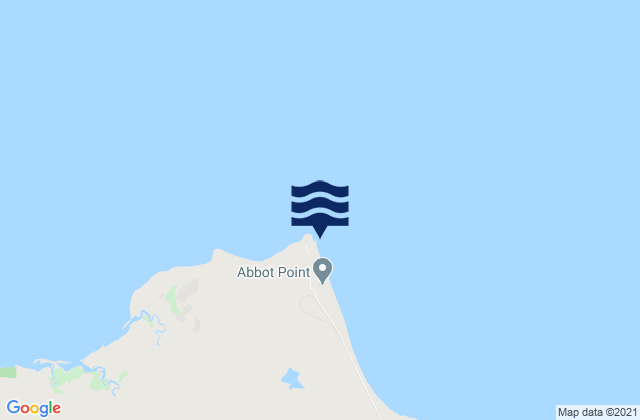Abbot Point, Australia潮水