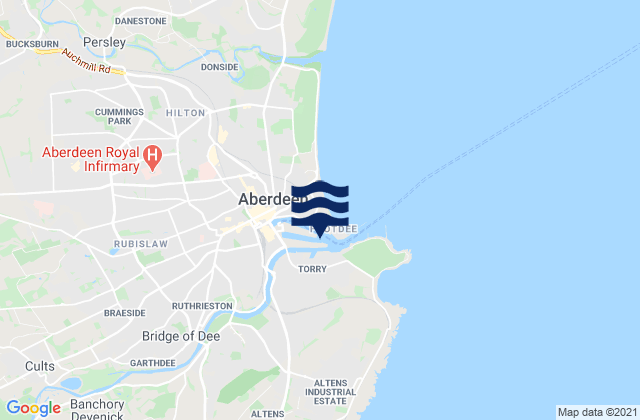 Aberdeen, United Kingdom潮水