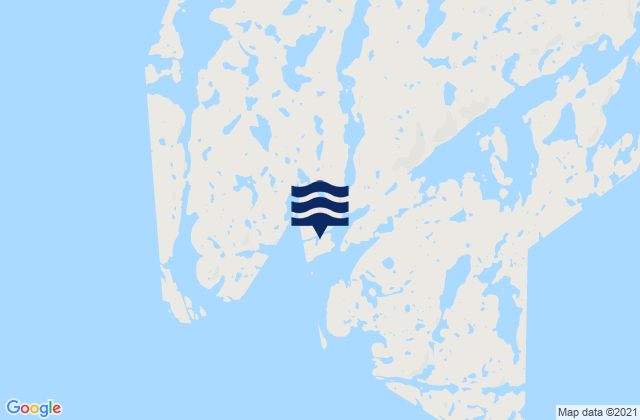 Acadia Cove, Canada潮水