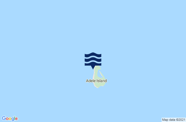 Adele Island, Australia潮水