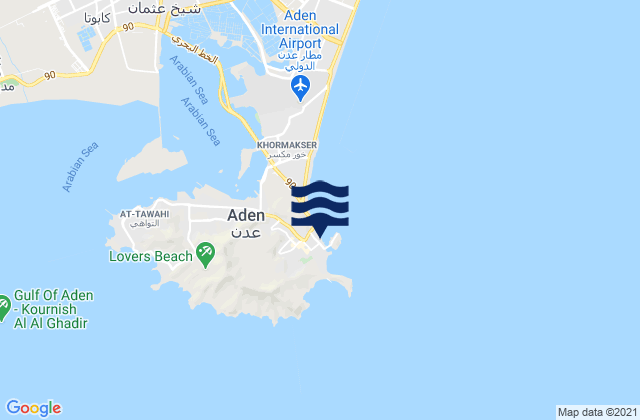 Aden, Yemen潮水