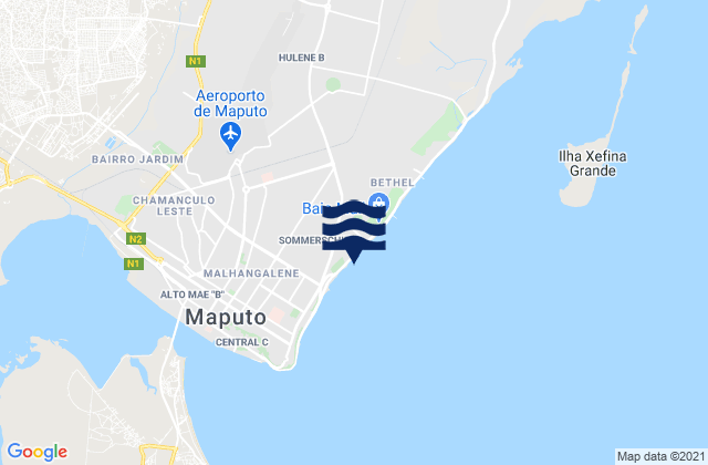 Aeroporto, Mozambique潮水
