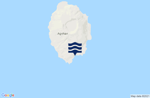Agrihan Island, Northern Mariana Islands潮水