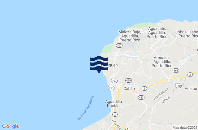 Aguadilla, Puerto Rico潮水