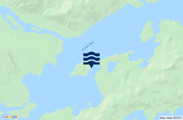 Aguchik Island (Kukak Bay), United States潮水