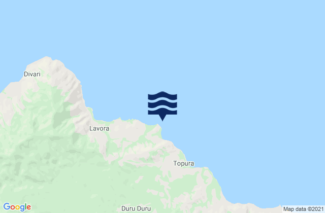 Aigura Point, Papua New Guinea潮水