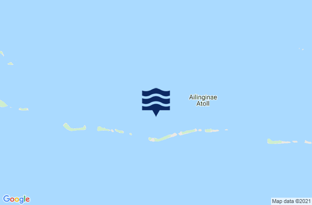 Ailinginae Atoll, Marshall Islands潮水
