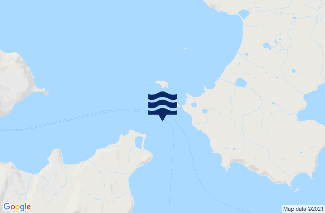 Akun Strait, United States潮水