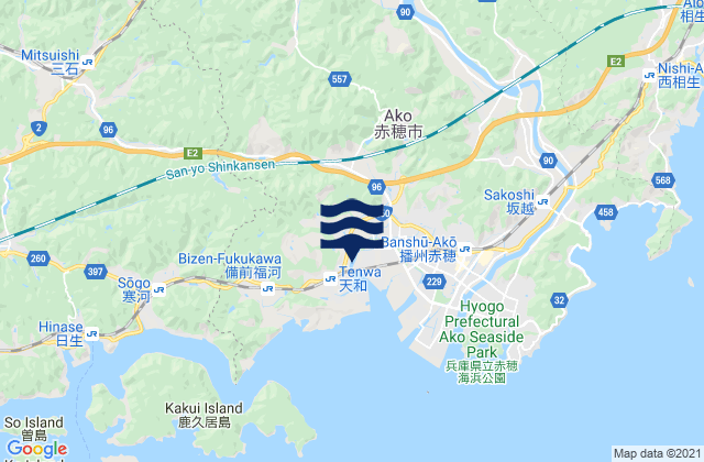 Akō Shi, Japan潮水