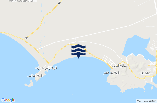 Al Buraiqeh, Yemen潮水