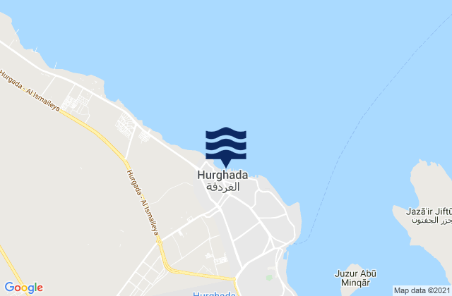 Al Ghardaqah, Egypt潮水