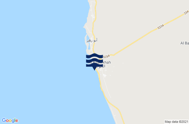Al Khawkhah, Yemen潮水