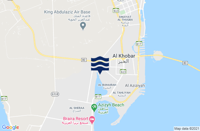 Al Khubar, Saudi Arabia潮水