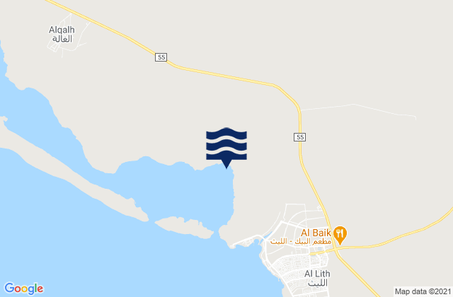 Al Līth, Saudi Arabia潮水