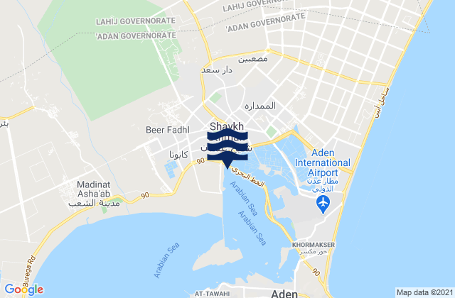 Al Mansura, Yemen潮水