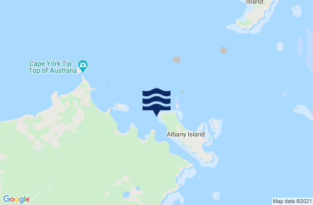 Albany Island, Australia潮水
