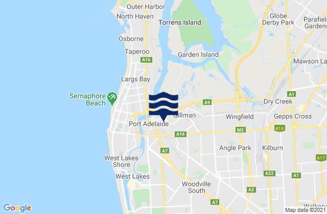 Albert Park, Australia潮水