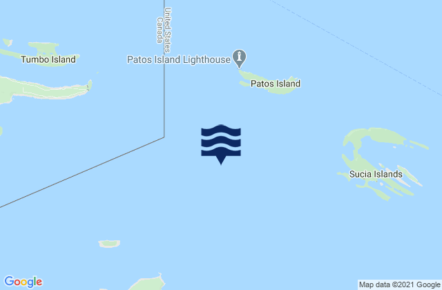 Alden Point Patos Island 2 miles S of, United States潮水