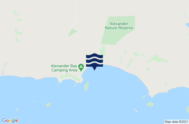 Alexander Bay, Australia潮水
