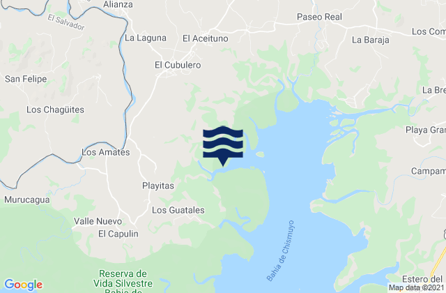 Alianza, Honduras潮水
