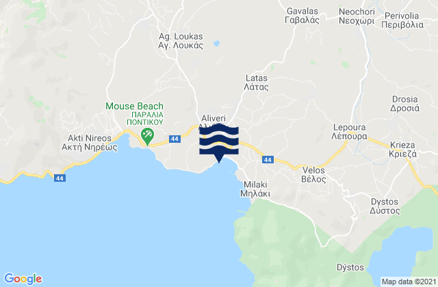 Alivéri, Greece潮水