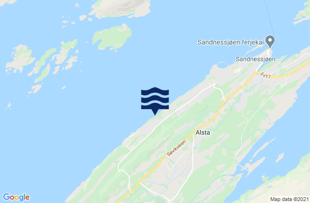 Alstahaug, Norway潮水