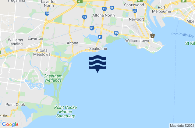 Altona Bay, Australia潮水