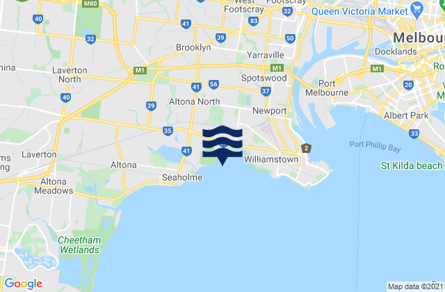Altona North, Australia潮水