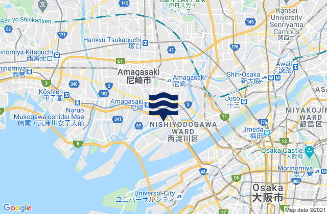 Amagasaki Shi, Japan潮水