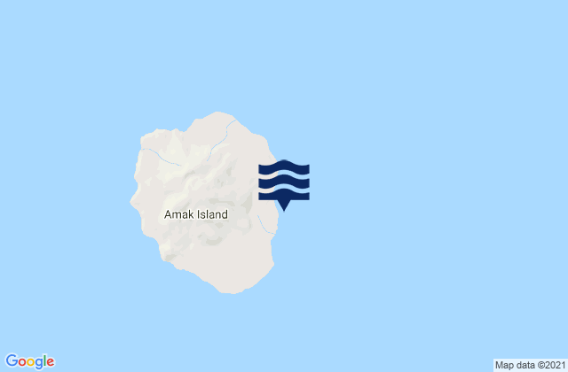 Amak Island, United States潮水