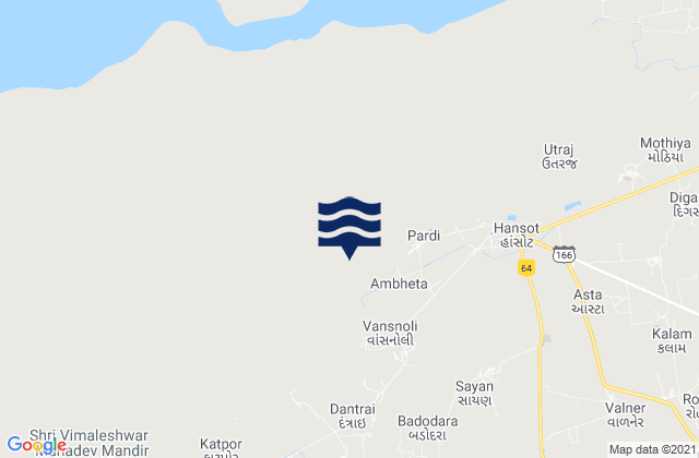 Ambheta, India潮水