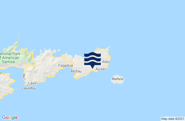 Amouli, American Samoa潮水