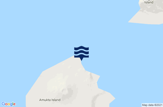 Amukta Island (North Side), United States潮水