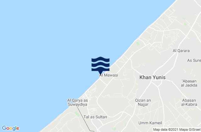 An Naşr, Palestinian Territory潮水