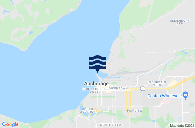 Anchorage, United States潮水