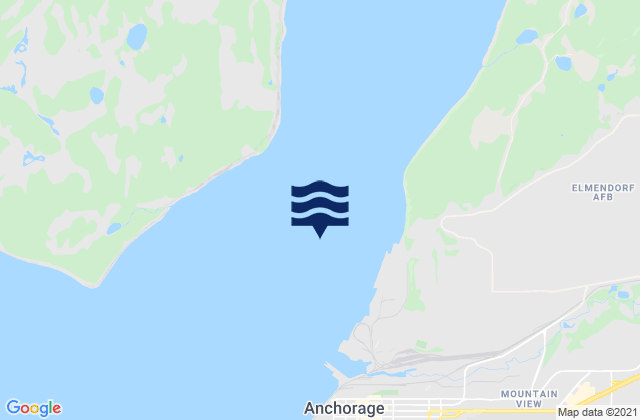 Anchorage Shipdock, United States潮水