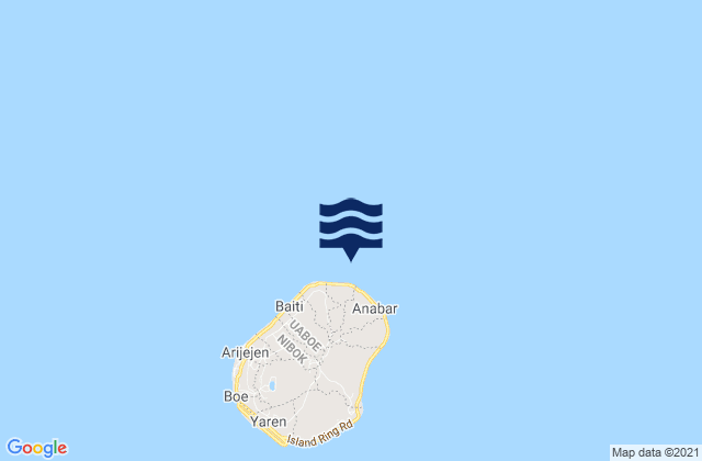 Anetan District, Nauru潮水