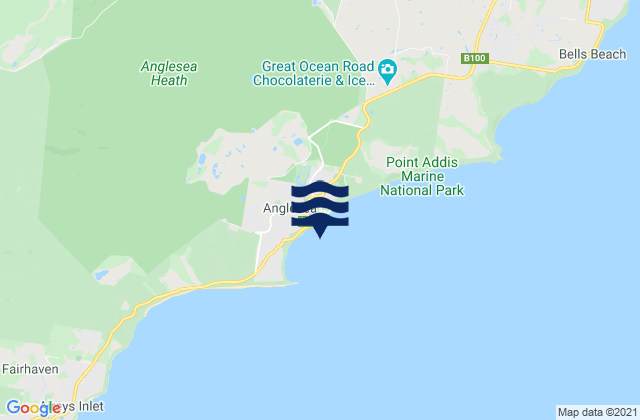 Anglesea, Australia潮水