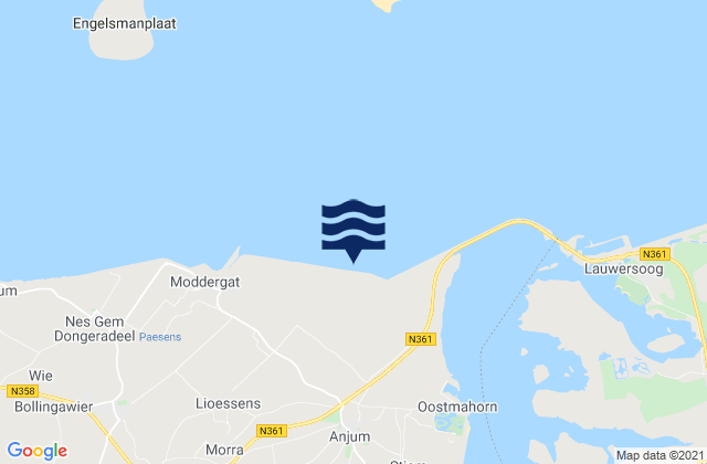 Anjum, Netherlands潮水
