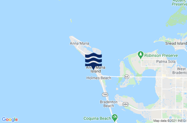Anna Maria Island, United States潮水