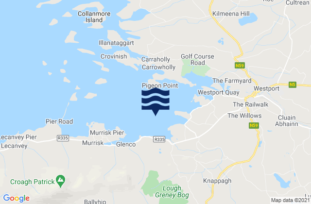 Annagh Island East, Ireland潮水