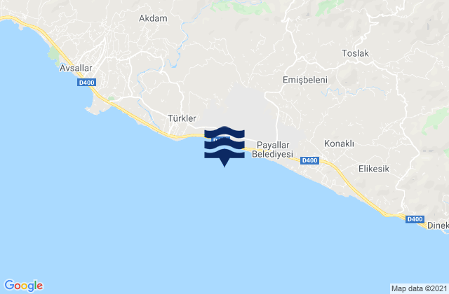 Antalya, Turkey潮水