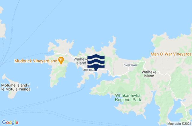 Anzac Bay, New Zealand潮水