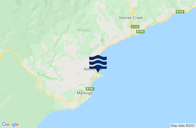 Apollo Bay, Australia潮水
