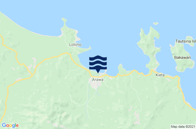 Arawa, Papua New Guinea潮水