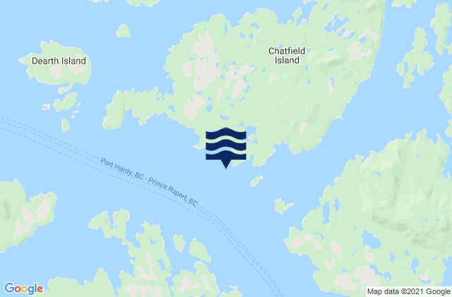 Ark Island, Canada潮水