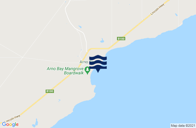 Arno Bay, Australia潮水